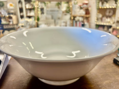 Pillivuyt White Footed Bowl France, 13"