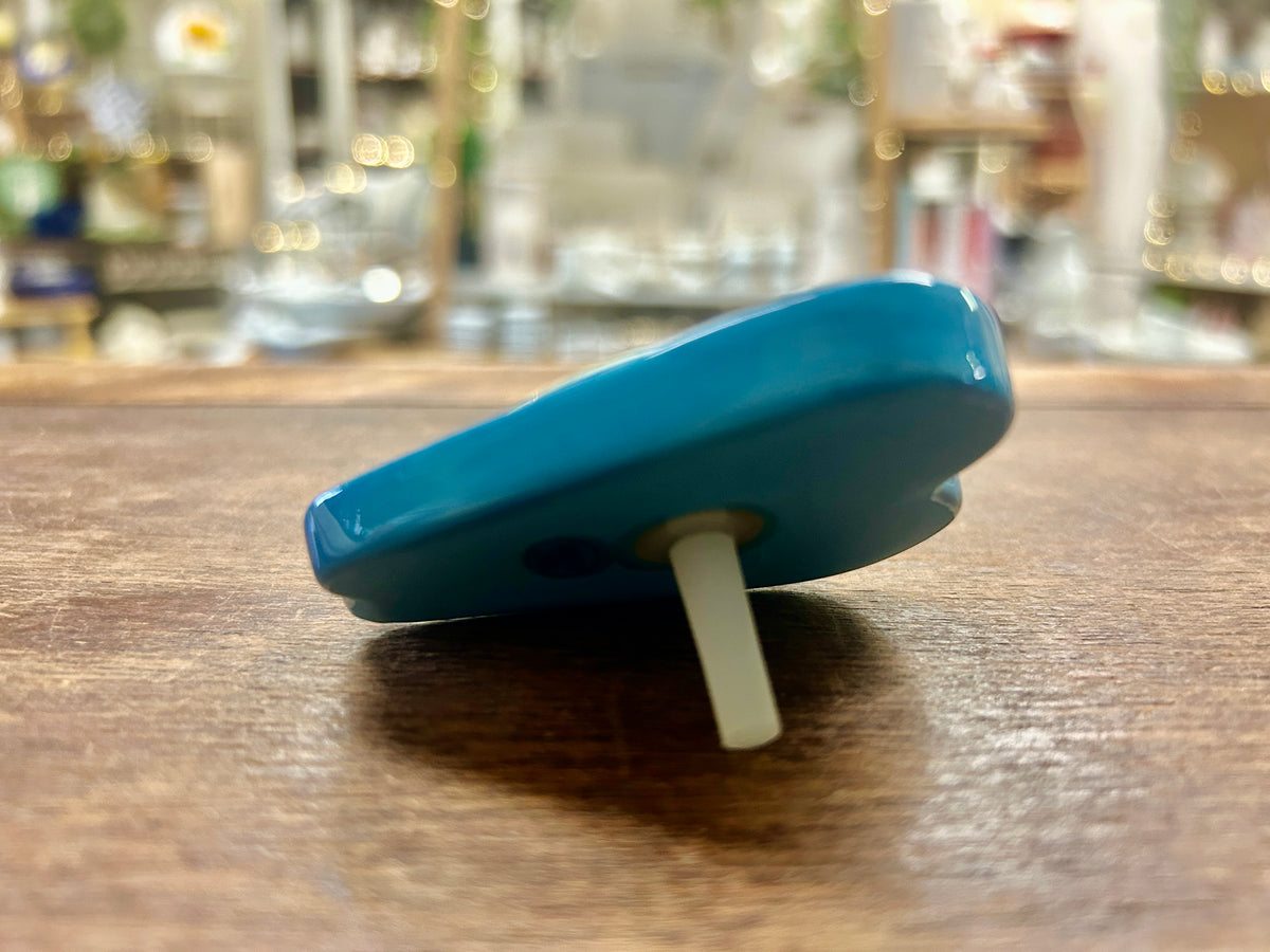 Blue Nora Fleming Flip Flops NF Knob Charm, 2 1/2"