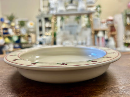 White Hartstone Provincial Posy Bowl, 8 1/2"