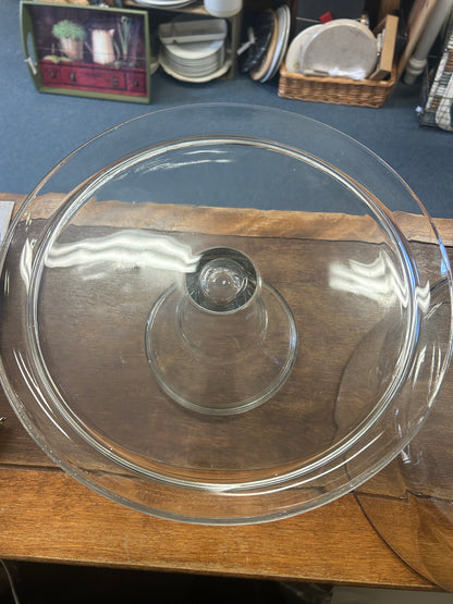Clear  Dome Cake Stand, 11"