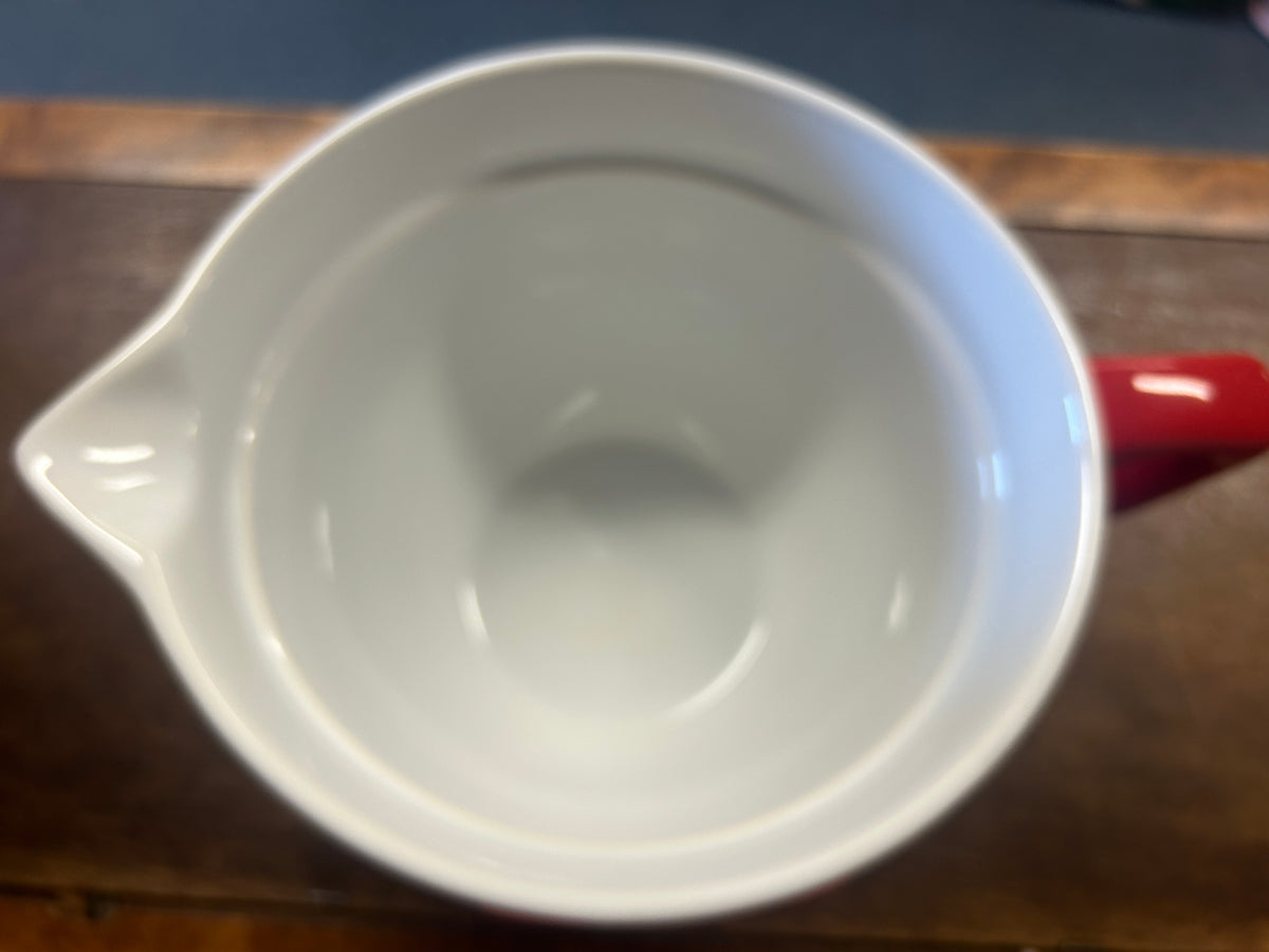 Stonewall Kitchen Red Christmas Batter Bowl, 2 1/2 QT