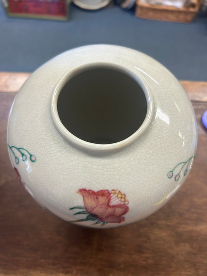 Multicolor Andrea by Sadek Fleurs de Chantilly Vase, 7"