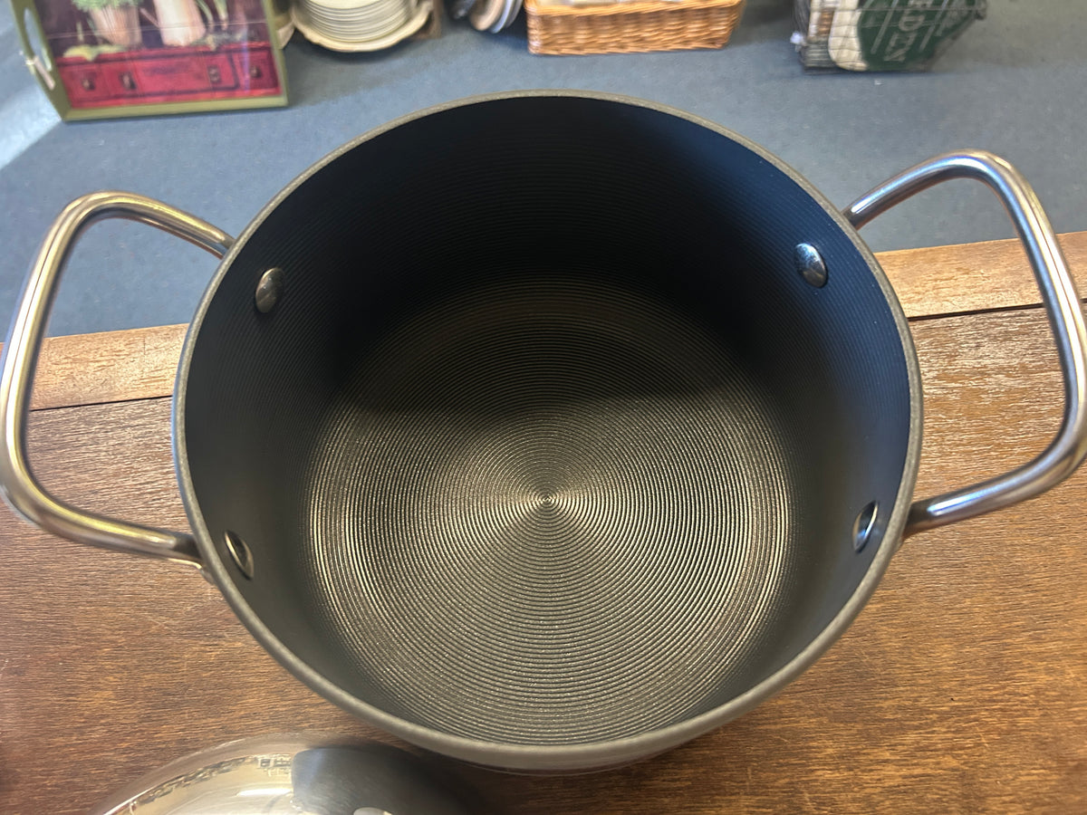 Gray Circulon NEW 3 1/2 QT Pot w/ Lid, 3 1/2 QT