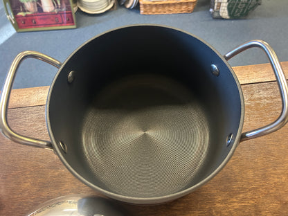 Gray Circulon NEW 3 1/2 QT Pot w/ Lid, 3 1/2 QT