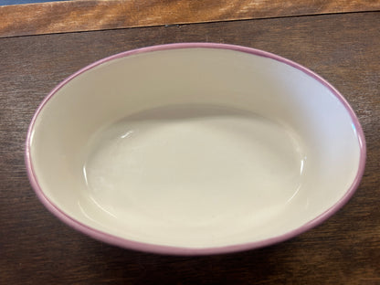 Purple Temptations Old World Oval .6 QT, 7"