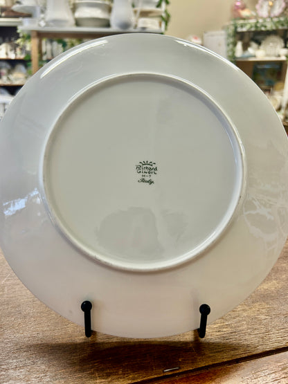 Multicolor Richard Ginori Bird Plate Italy, 10 1/4"