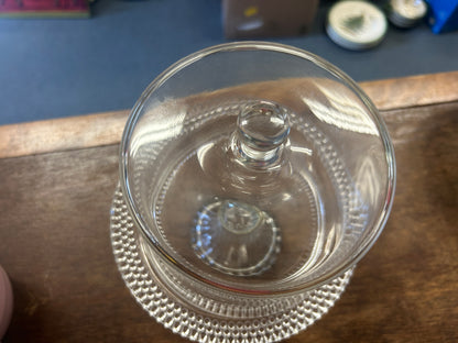 Clear  Mini Cake Stand w/ Dome, 7"