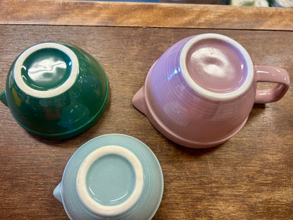 Multicolor  Ceramic Measuring Cups 3, 6"