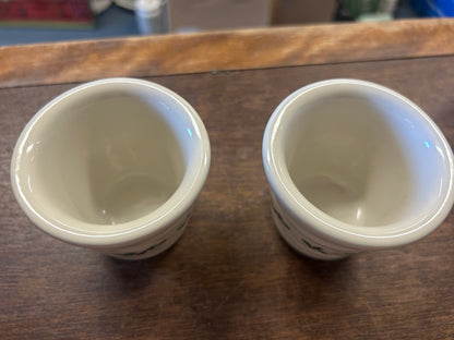Longaberger Holly Votive Holder Set of 2