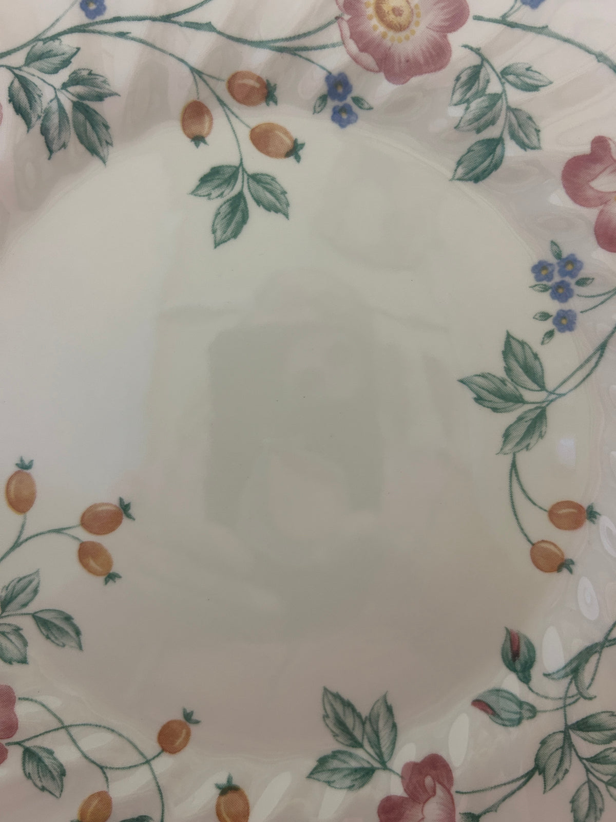 Multicolor Churchill Briar Rose Dinner Plate England, 10"
