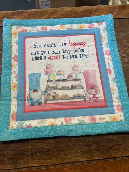 Multicolor  Gnome Potholder, 8 1/2"