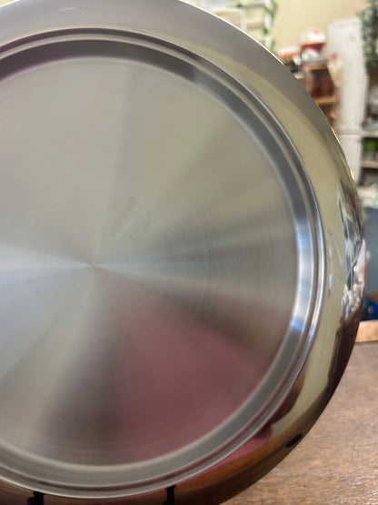Silver Frontgate NEW Silver Round Tray, 14"