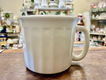 Nantucket White Mug, 3 3/4"