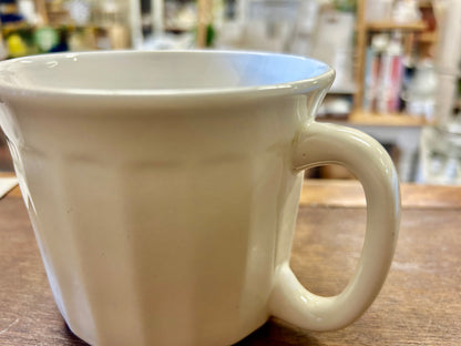 Nantucket White Mug, 3 3/4"