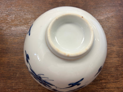 Blue & White Bowl, 4 1/2"