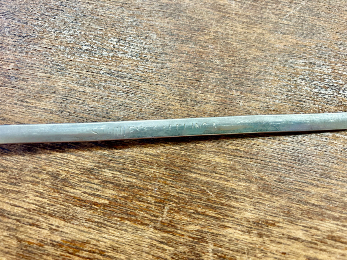 Silver  Vintage Cowboy Skewers 6, 17"
