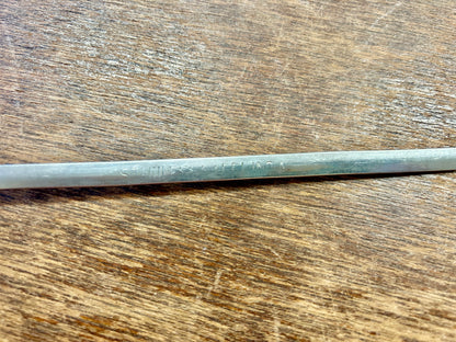 Silver  Vintage Cowboy Skewers 6, 17"
