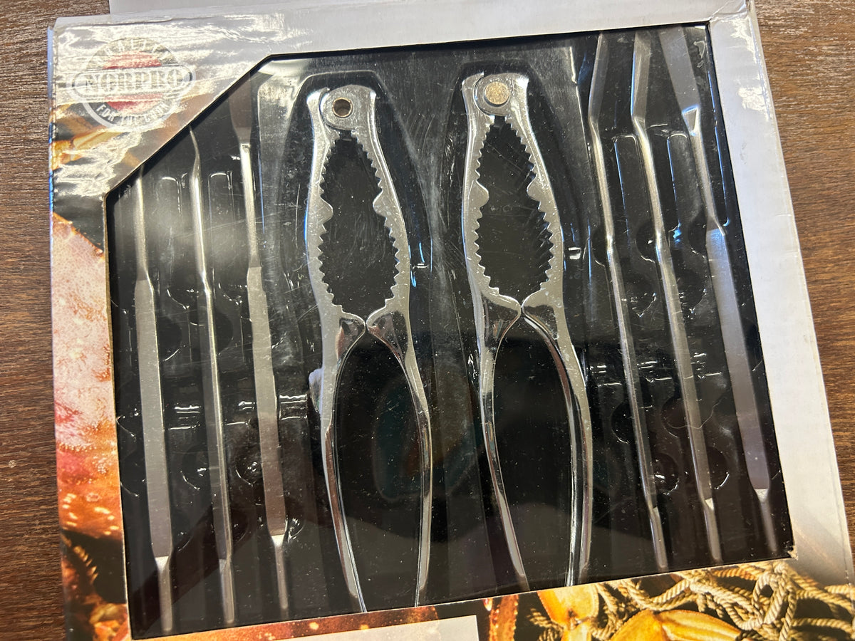 Silver Norpro NEW Seafood Set 8 pcs, 7"