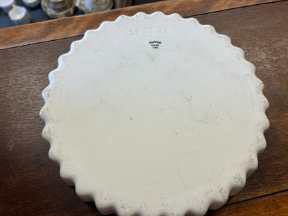 Pillivuyt White Tart Pan France, 10"