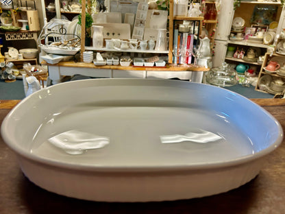 Corningware French White 2.5L Oblong, 12"