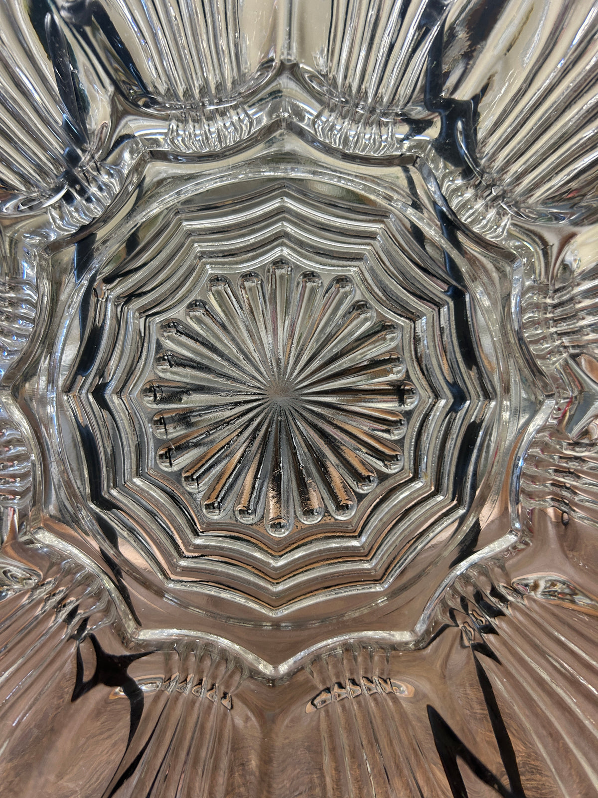 Clear Deviled Egg Platter, 9 3/4"