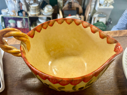 Multicolor  Olive Batter Bowl Italy, 10 1/2"
