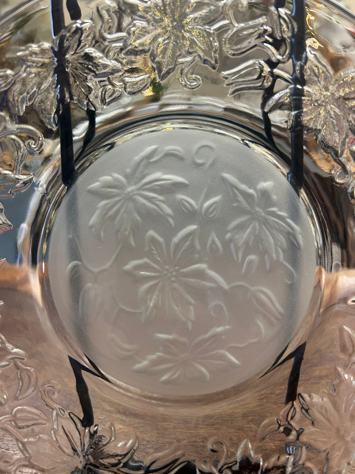 Clear Princess House Fantasia Salad Plate, 8"