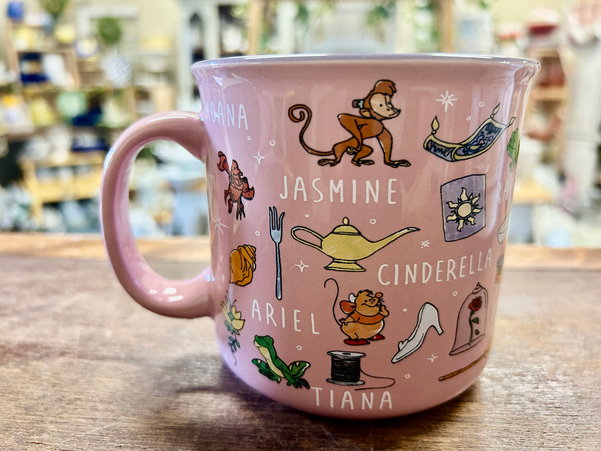 Disney Pink Princess Mug, 4"