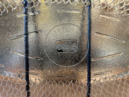 Glasbake Clear Fish Bowl Platter, 18"