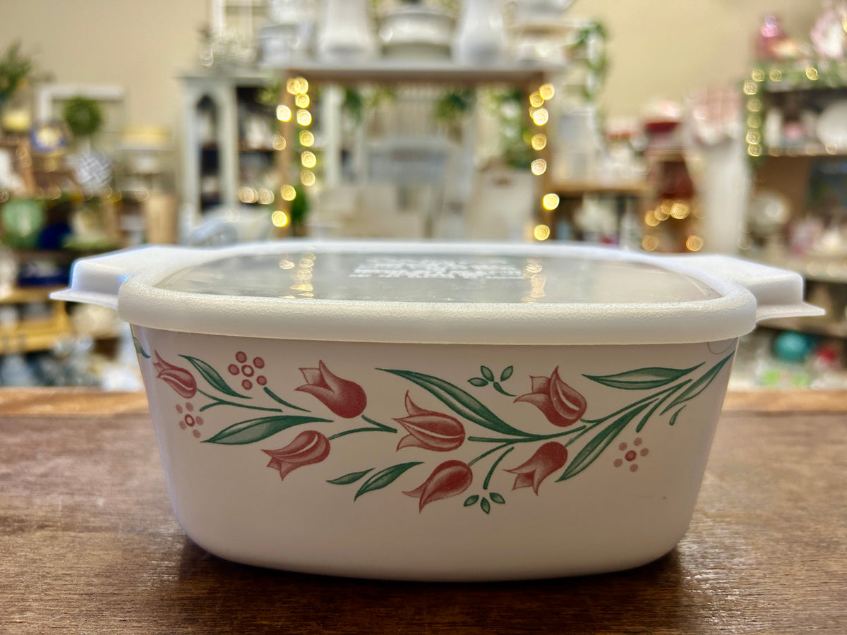Pink & Green Corningware Rosemarie Pink Tulips 1.5L, 1.5L