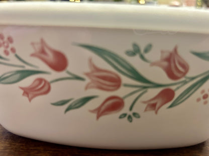 Pink & Green Corningware Rosemarie Pink Tulips 1.5L, 1.5L