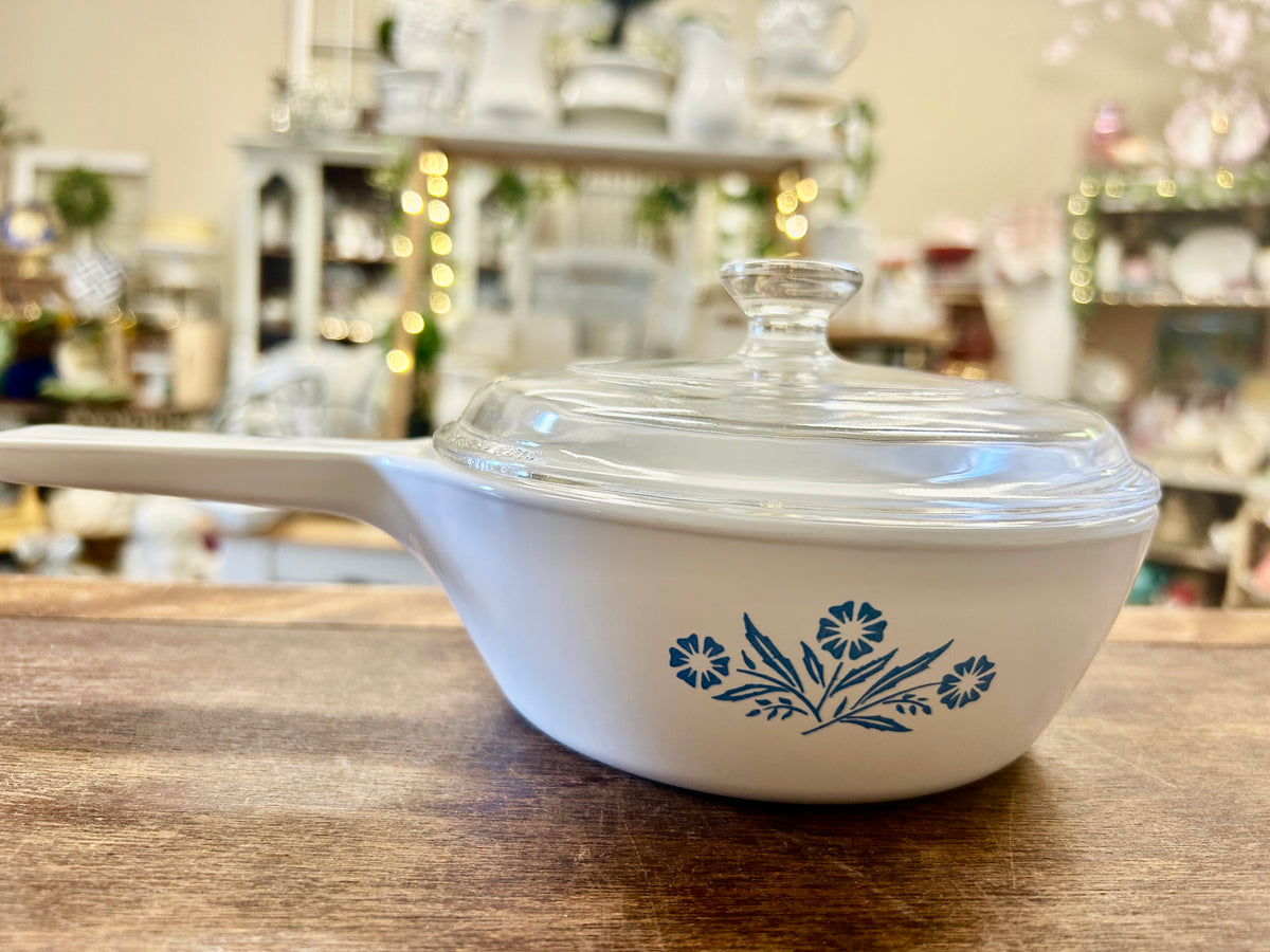 Blue & White Pyrex Blue Cornflower Pan 16 oz., 16 ounces