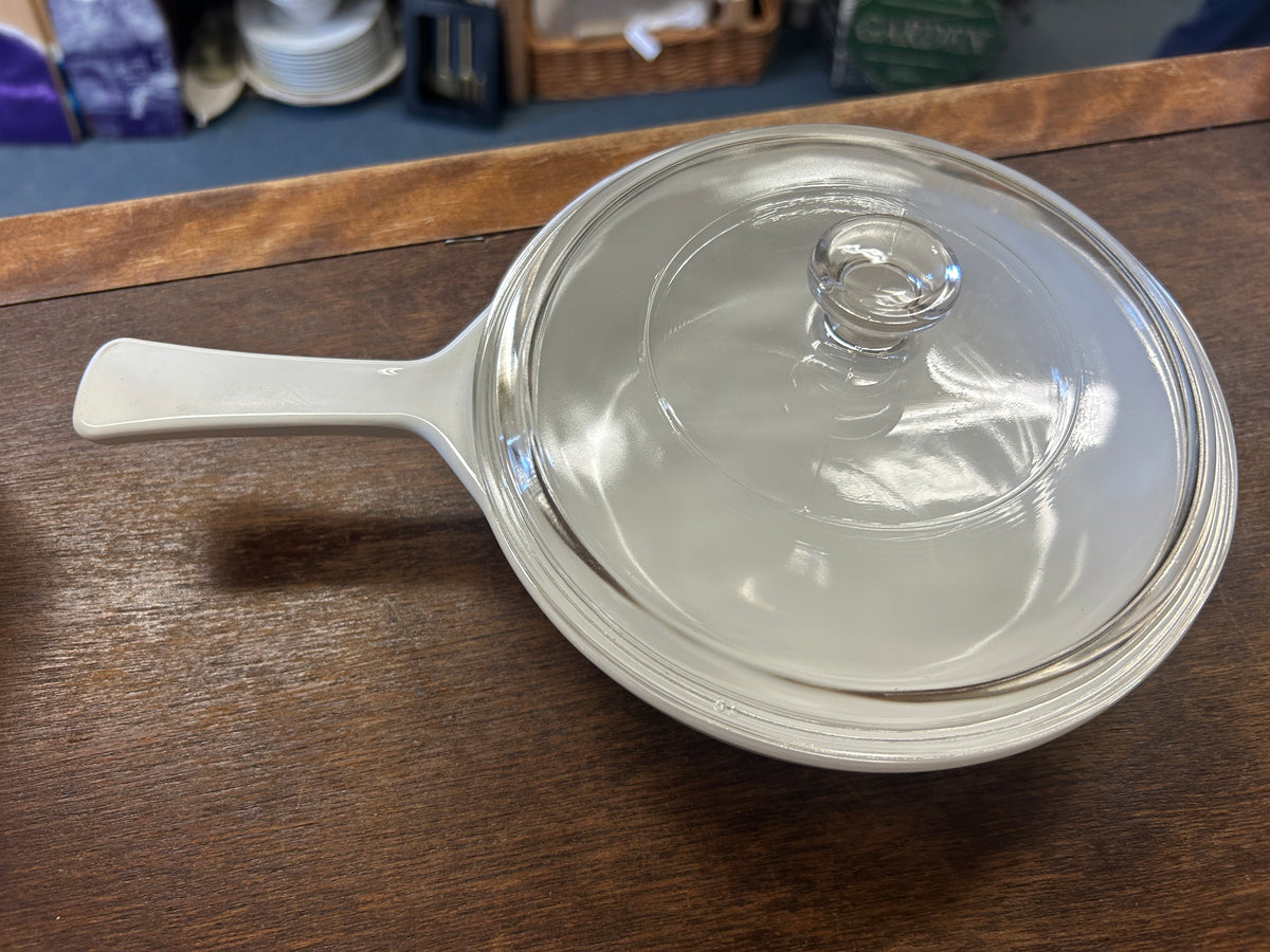 Blue Pyrex Blue Cornflower Pan 16 oz, 16 ounces