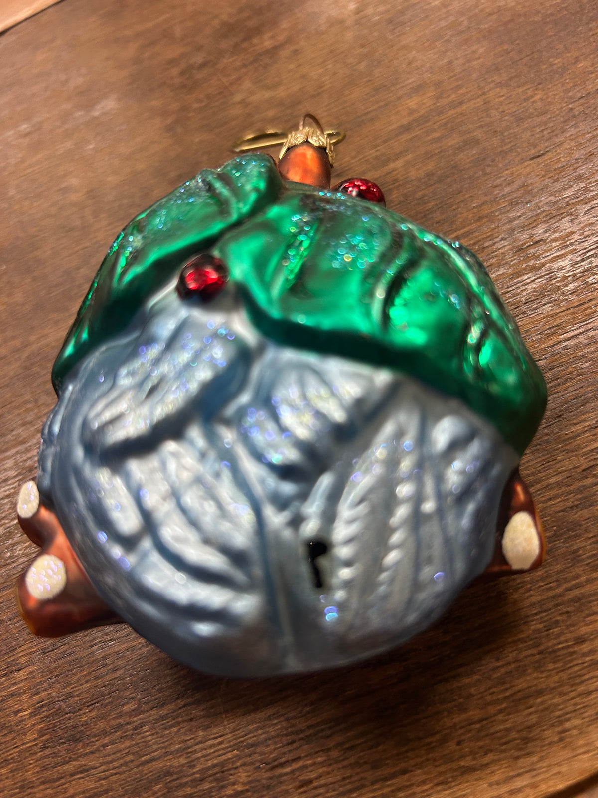 Multicolor Christopher Radko Come Closer My Tweet Ornament, 4"