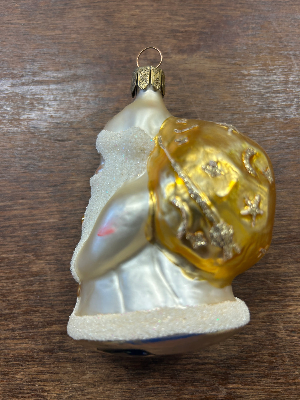 Santa Ornament Gold Sack