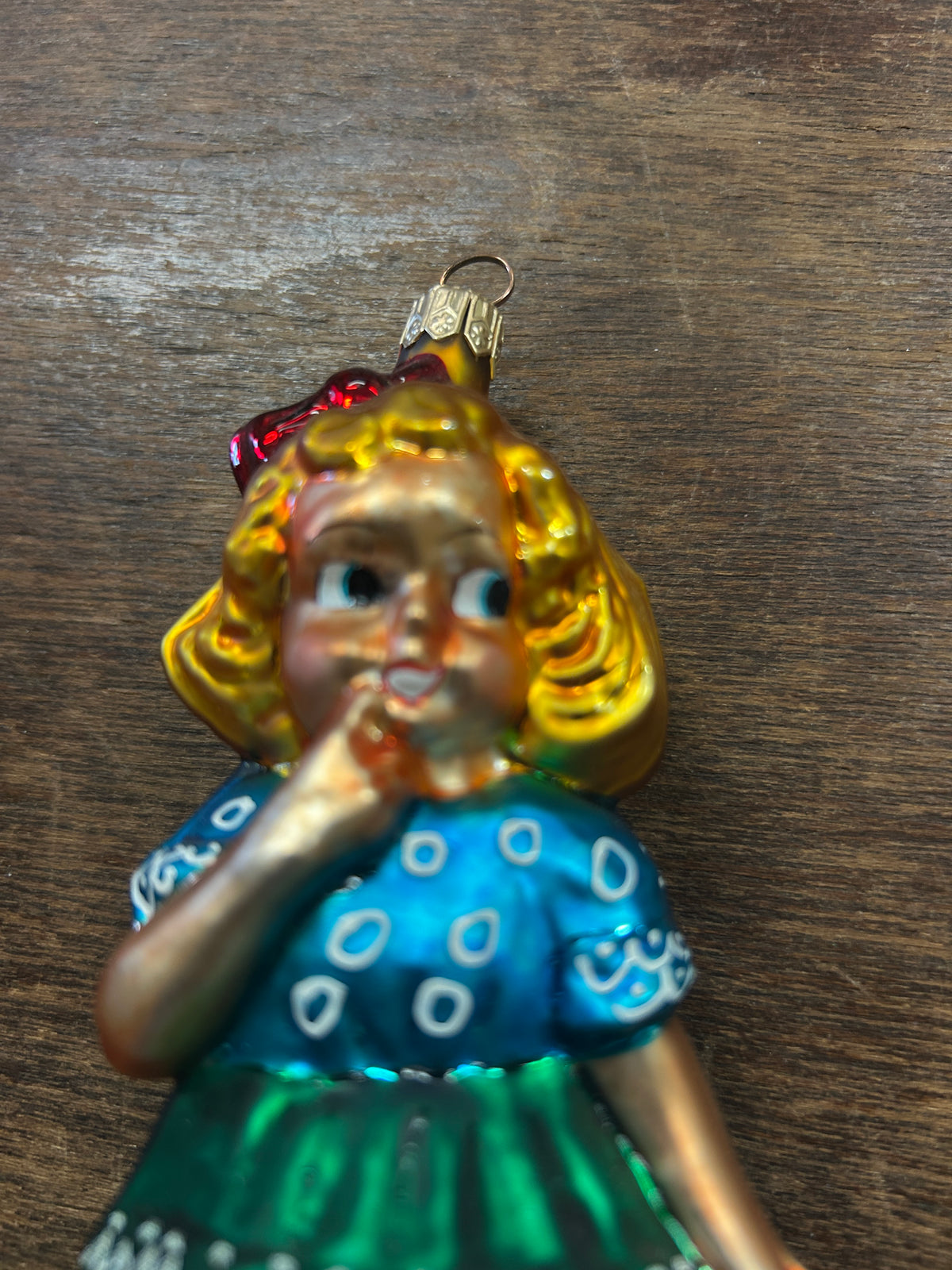 Multicolor Christopher Radko Dainty Jane Ornament, 6 1/2"