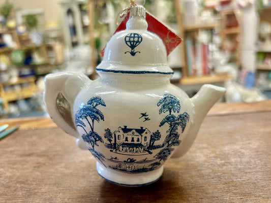 Blue & White Juliska Delft Blue Country Estate Ornament, 5"