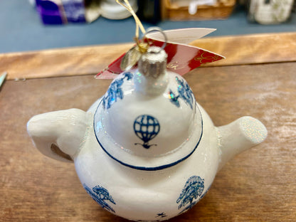 Blue & White Juliska Delft Blue Country Estate Ornament, 5"