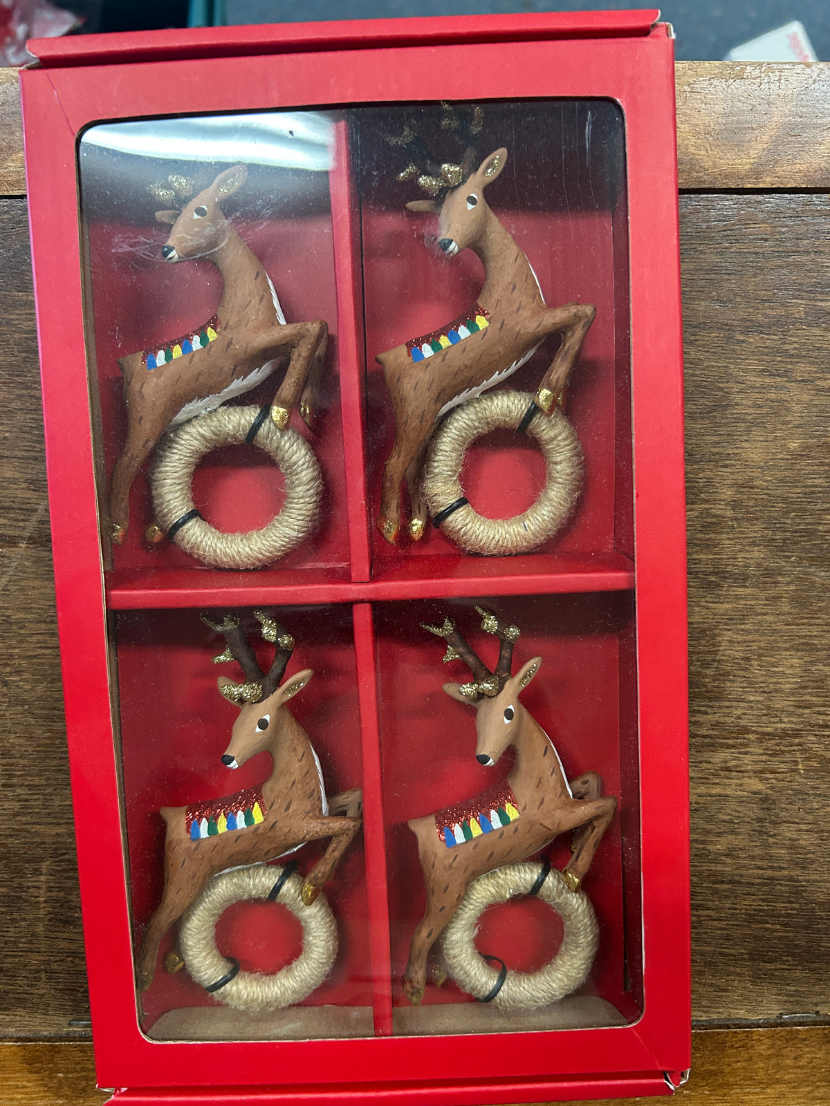 Juliska Reindeer Napkin Rings 4