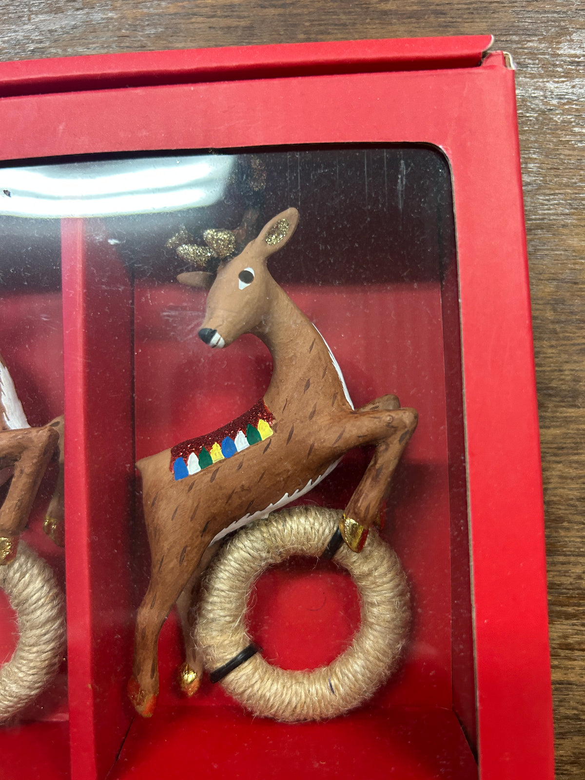 Juliska Reindeer Napkin Rings 4