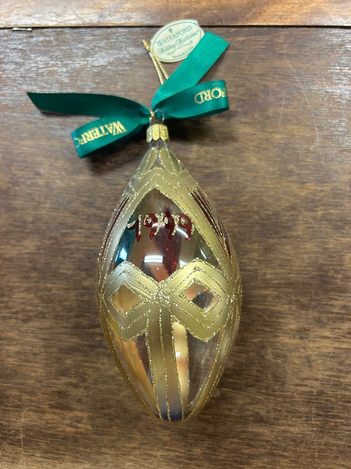 Waterford Dated Egg Drop 1999