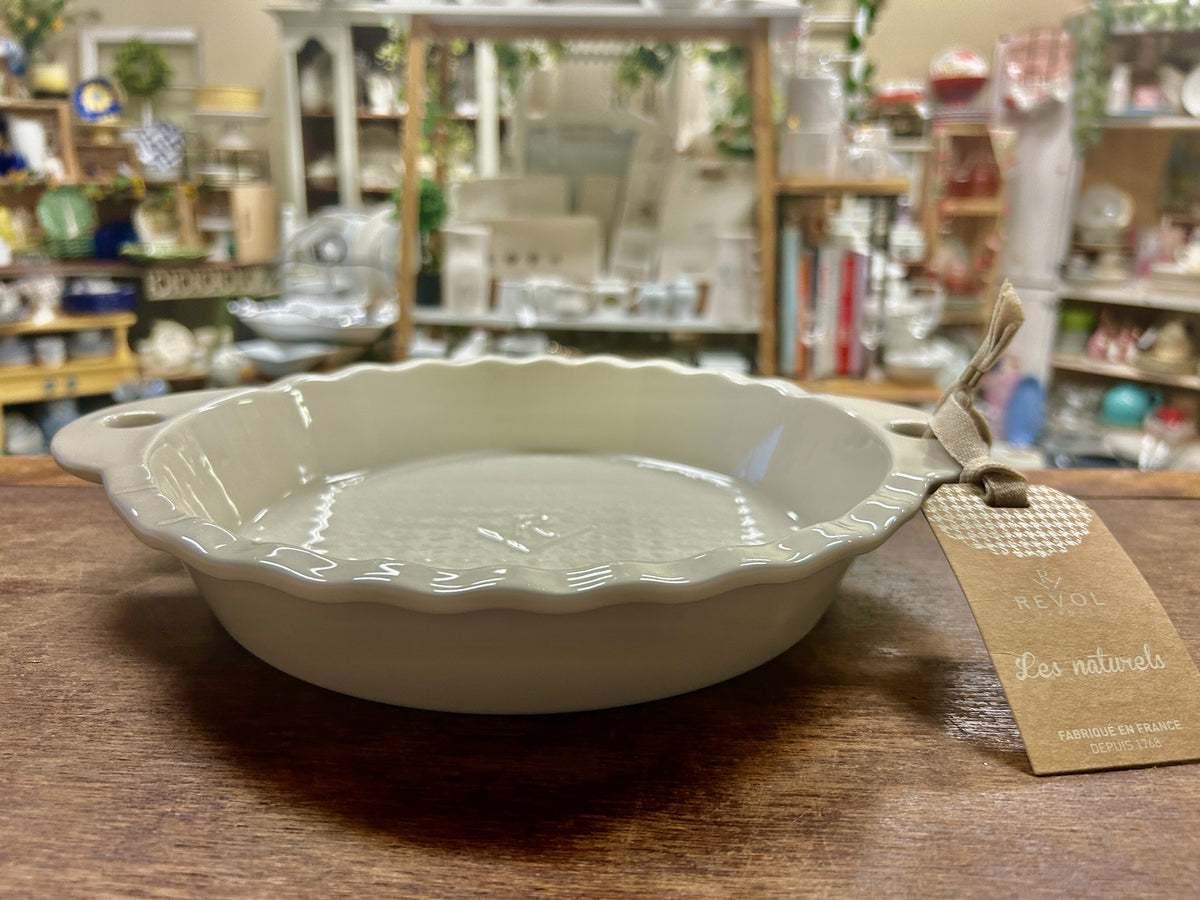Revol NEW White Pie Plate France, 9"