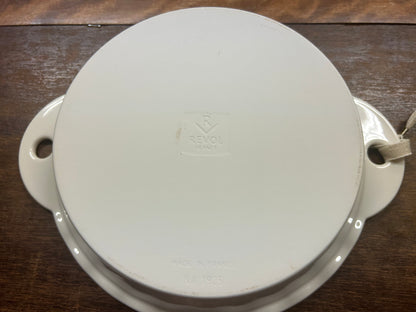 Revol NEW White Pie Plate France, 9"