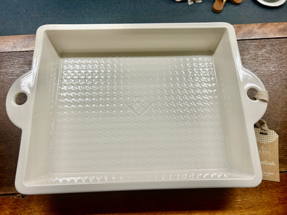 Revol NEW White Rectangle France, 12"