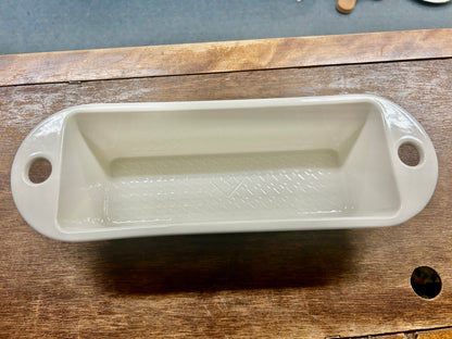 Revol NEW White Loaf Pan France, 9 1/2"