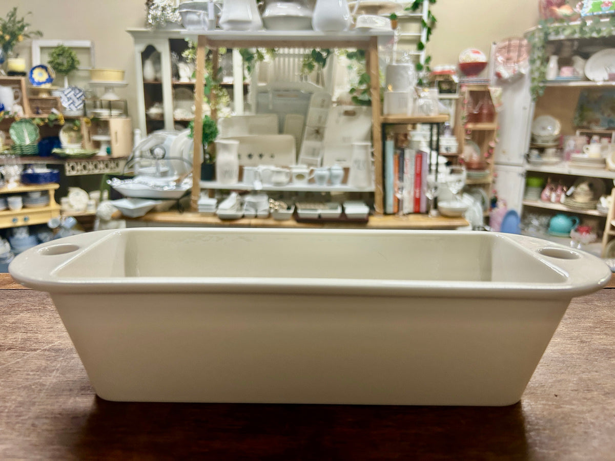 Revol NEW White Loaf Pan France, 9 1/2"