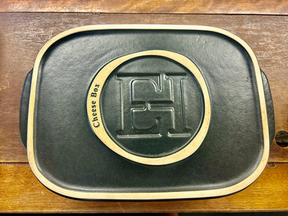 Black Emile Henry Cheese Box France, 12"