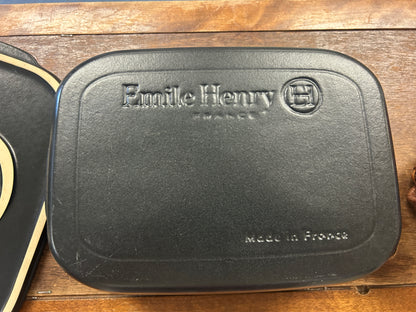 Black Emile Henry Cheese Box France, 12"