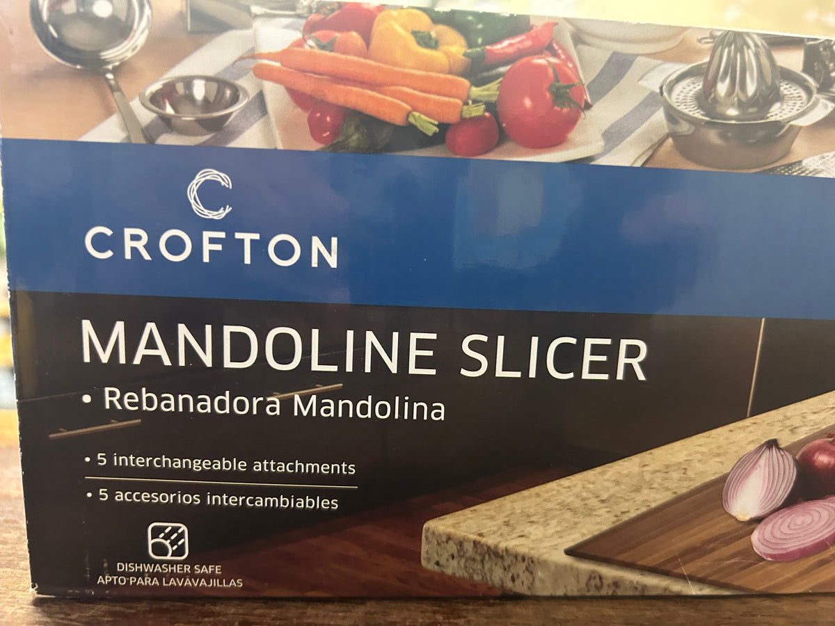 Black Crofton NEW Mandoline Slicer, 11"
