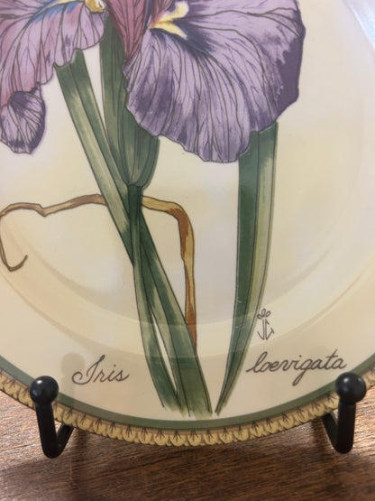 Multicolor American Atelier Botanical Plate, 8"